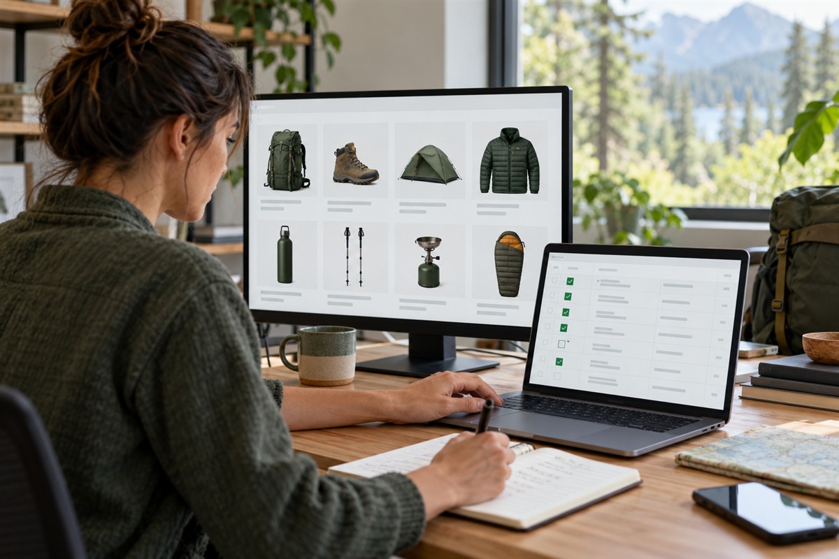 Ecommerce specialist validating product feeds and purchase events