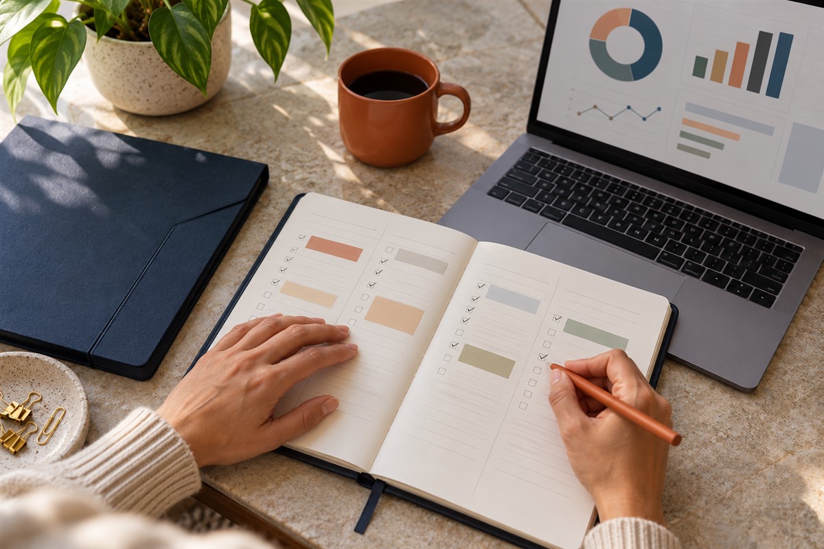 Weekly delivery planning and reporting workspace