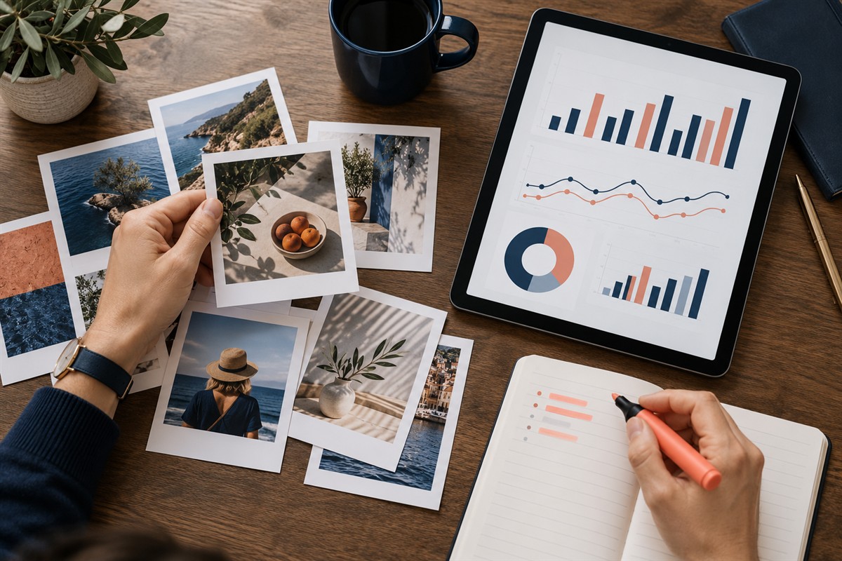 Social content results compared with website visit data